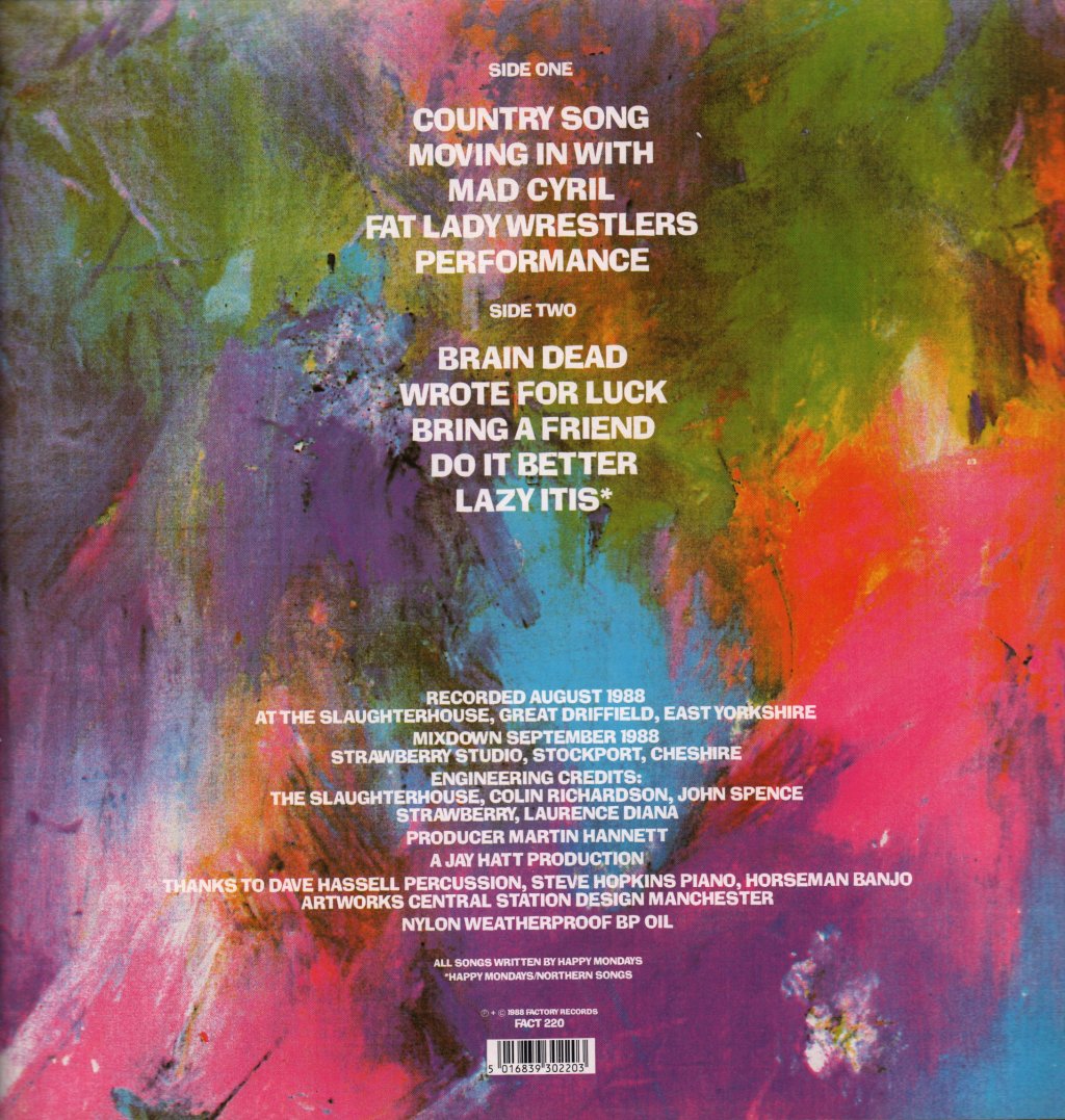 Happy Mondays - Bummed - Lp