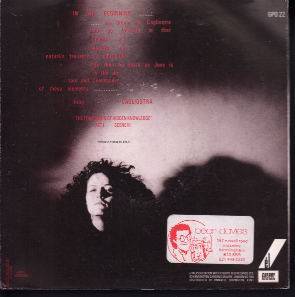 Cagliostra - Libera Me / Madmen And Lovers - 7 Inch