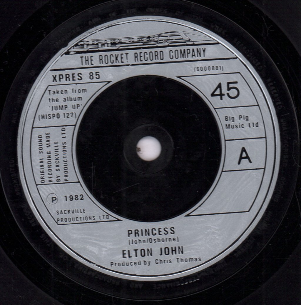 Elton John - Princess - 7 Inch
