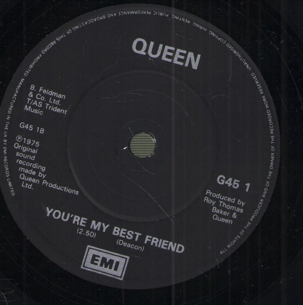 Queen - Killer Queen/You're My Best Friend - 7 Inch