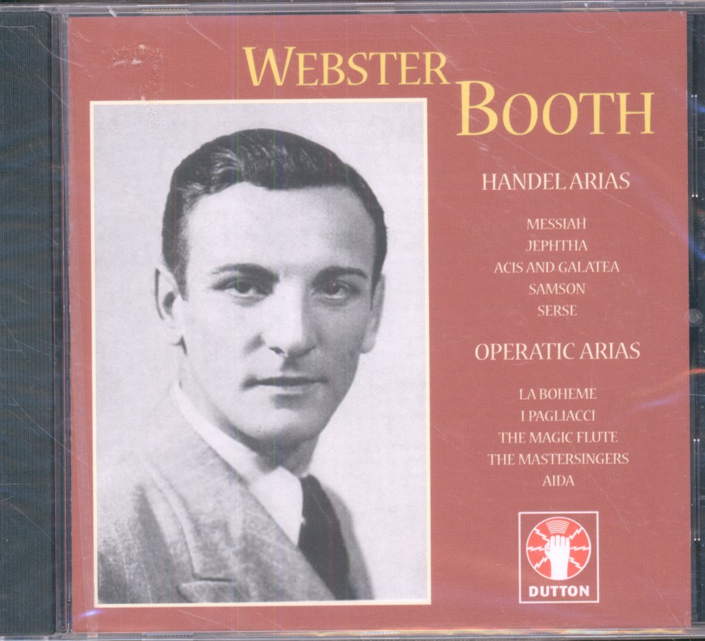 Webster Booth - Handel Arias / Operatic Arias - Cd