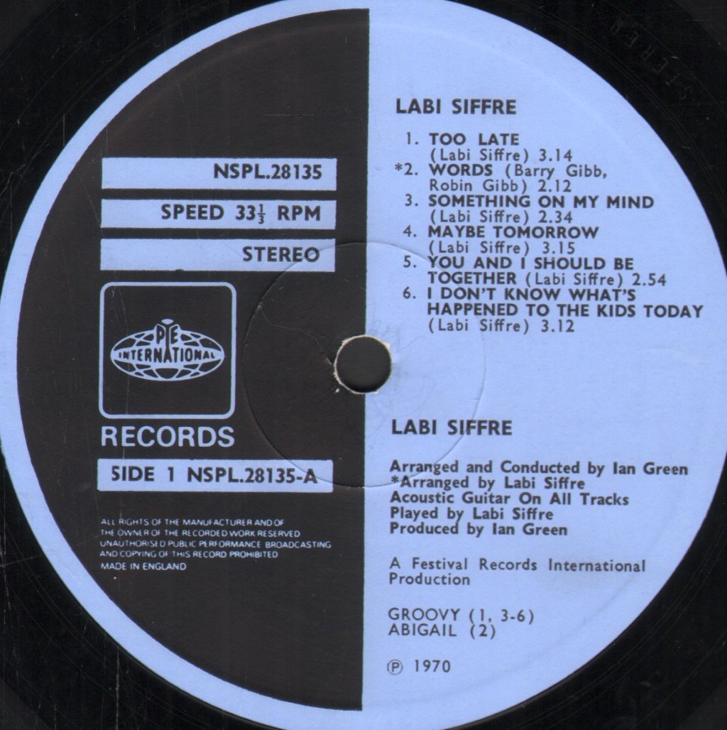 Labi Siffre - Labi Siffre - Lp