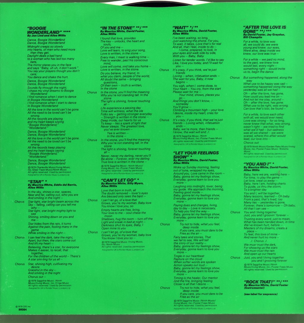 Earth Wind And Fire - I Am - Lp