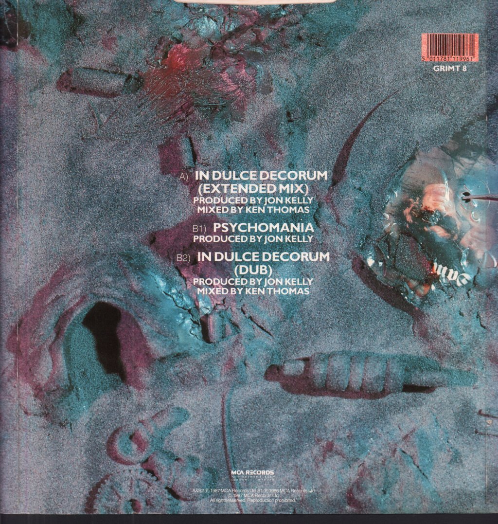 Damned (Punk) - In Dulce Decorum - 12 Inch