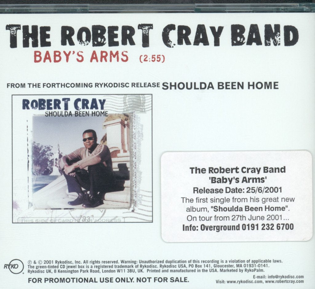 Robert Cray - Baby's Arms - Cd