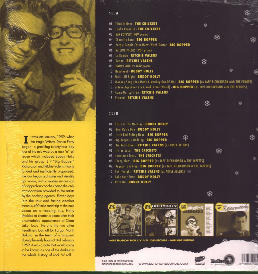 Various Artists - Winter Dance Party - 60th Anniversary Special - The Day The Music Died - Lp