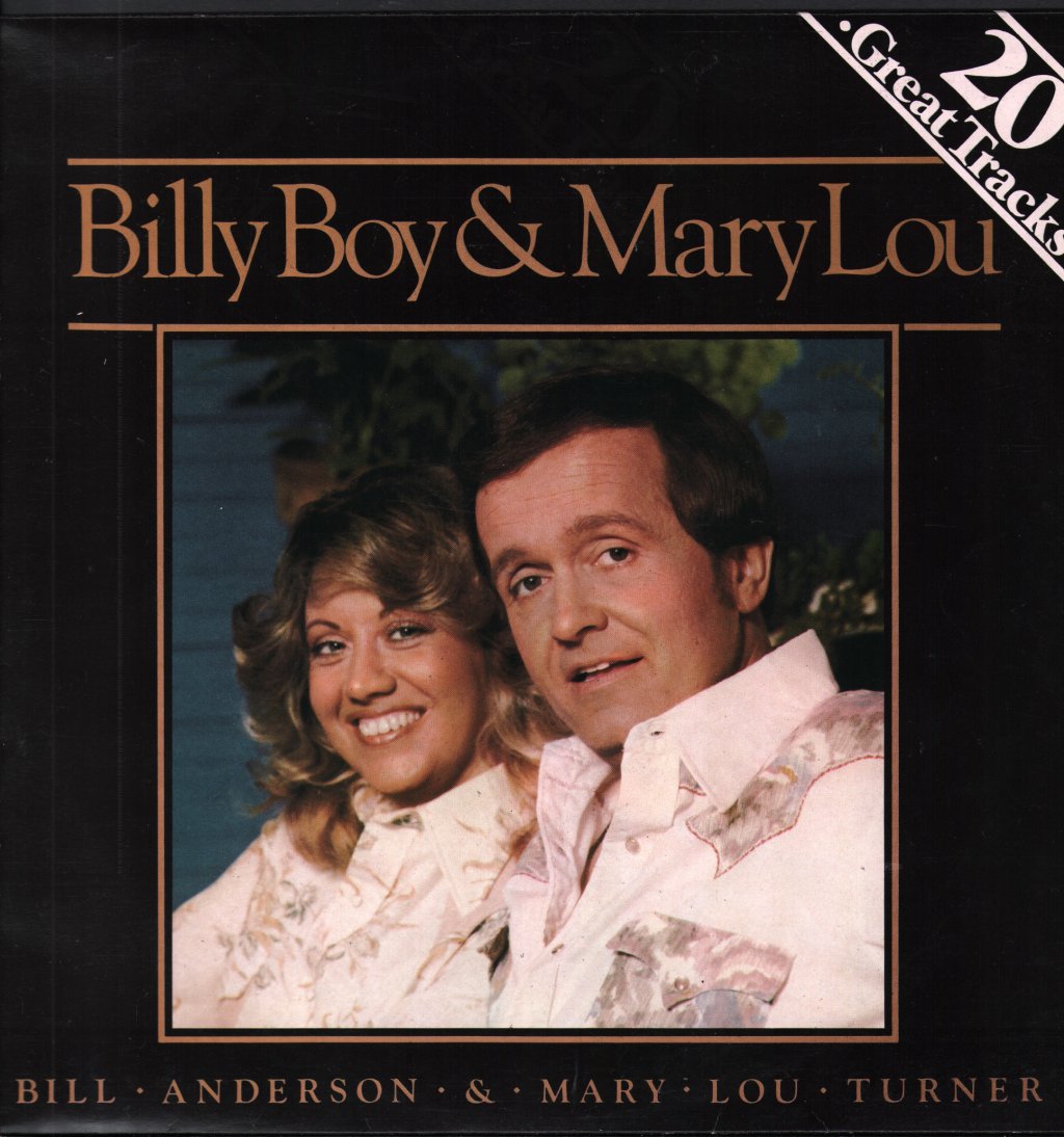 Bill Anderson And Mary Lou Turner - Billy Boy And Mary Lou - Lp
