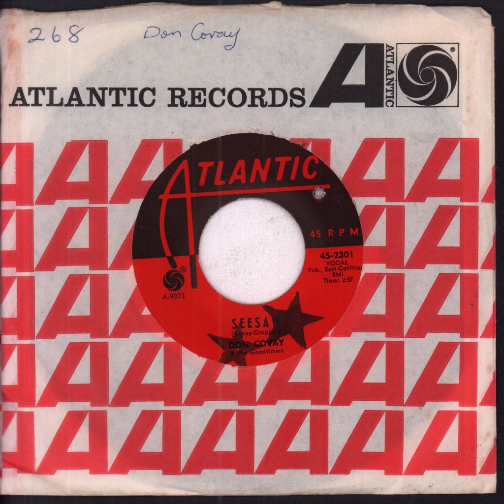 Don Covay & The Goodtimers - Seesaw - 7 Inch