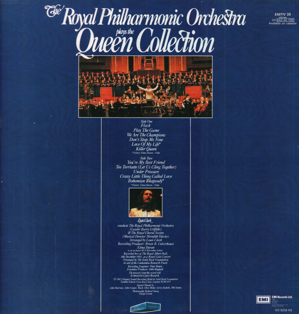 Royal Philharmonic Orchestra - Queen Collection - Lp