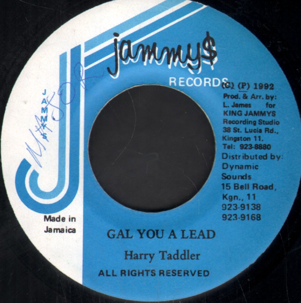 Harry Taddler - Gal You A Lead - 7 Inch