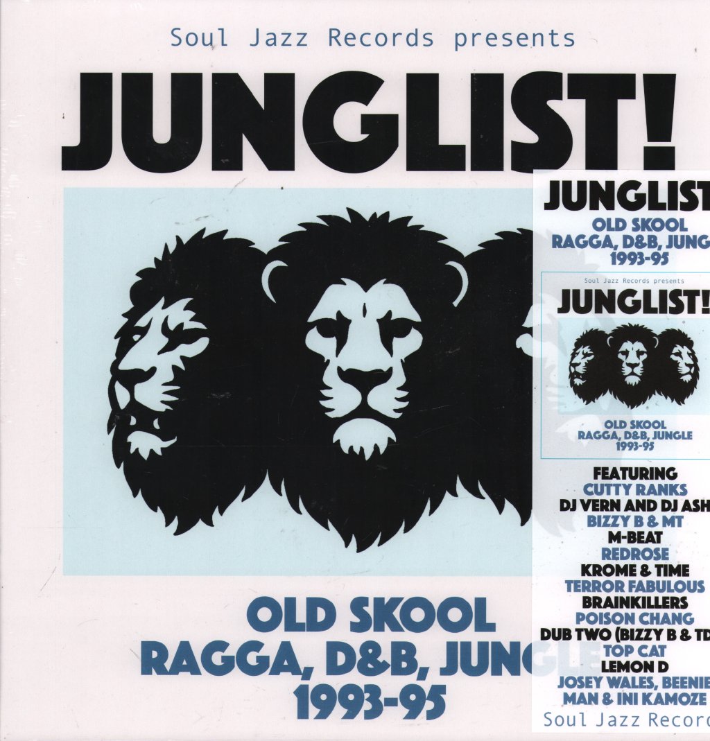 Various Artists - Junglist! Old Skool Ragga, D&B, Jungle 1993-95 - Double Lp