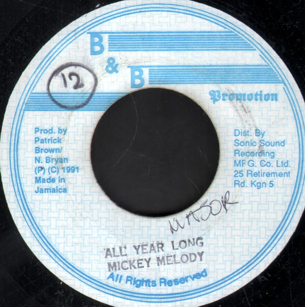Mikey Melody - All Year Long - 7 Inch