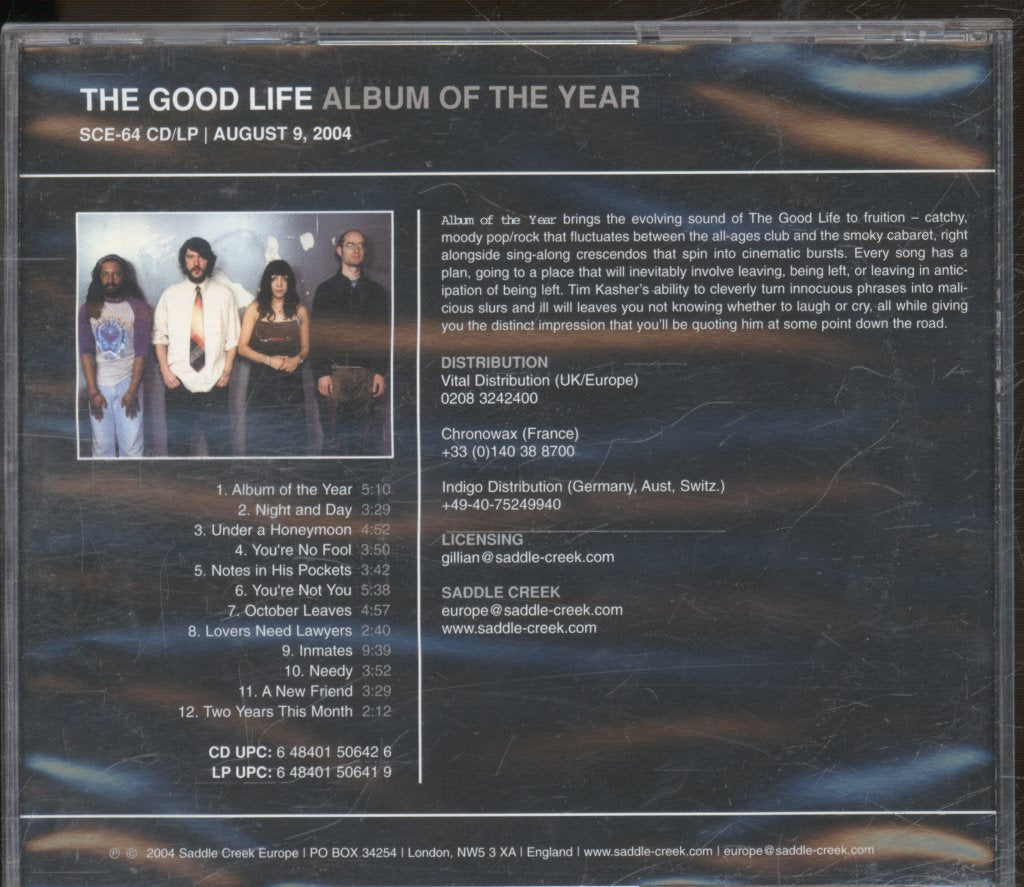 Good Life - Album Of The Year - Cd