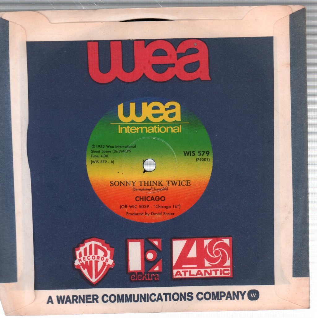 Chicago - Hard To Say I'm Sorry - 7 Inch