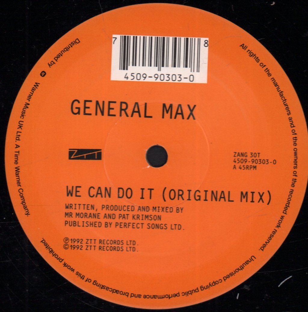 General Max - We Can Do It - 12 Inch