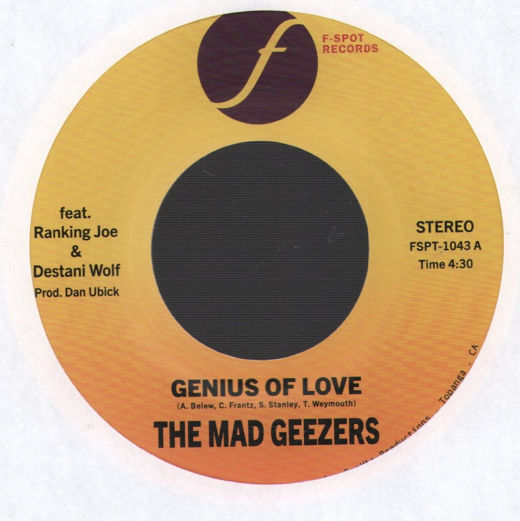 Mad Geezers - Genius of Love - 7 Inch