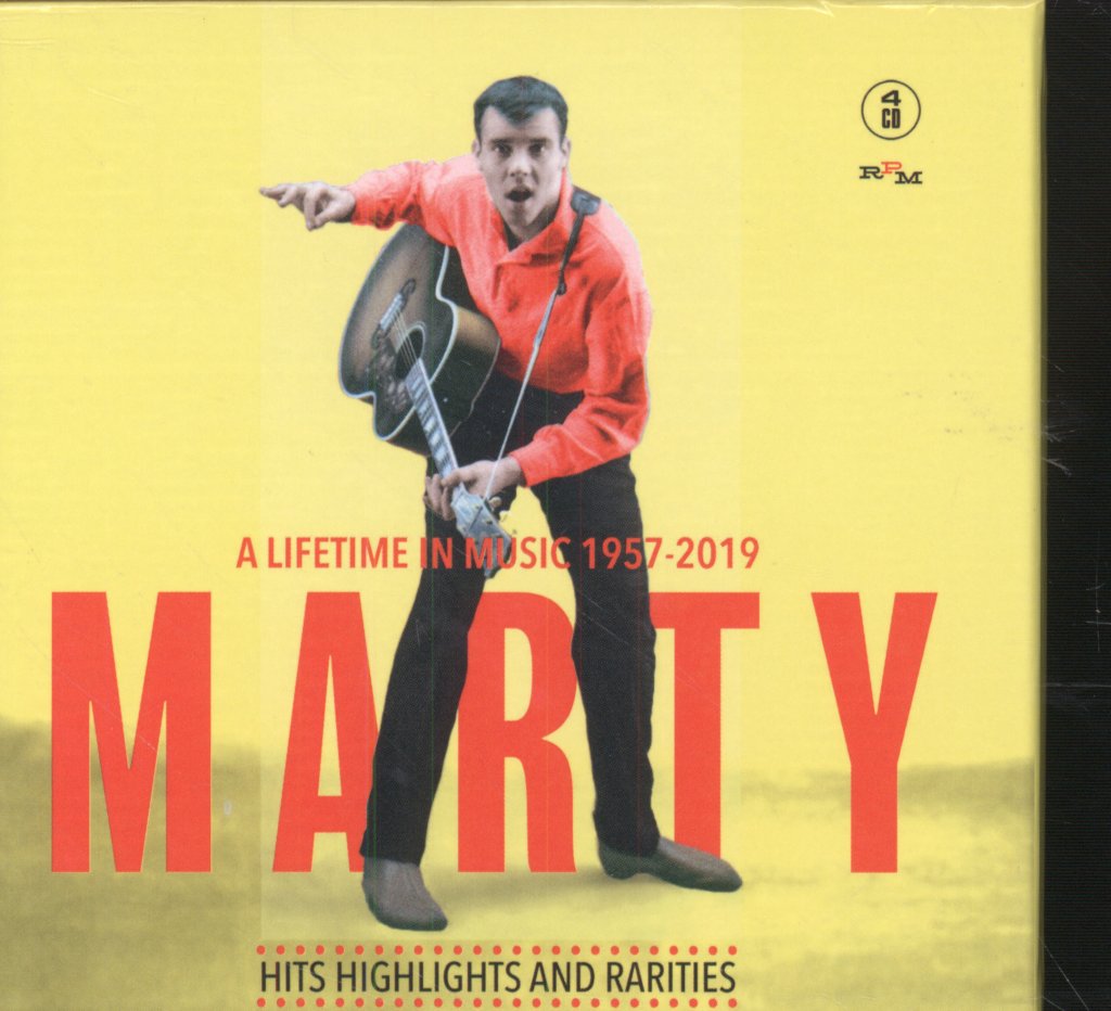 Marty Wilde - A Lifetime In Music 1957-2019 - Hits Highlights And Rarities - Cd Set