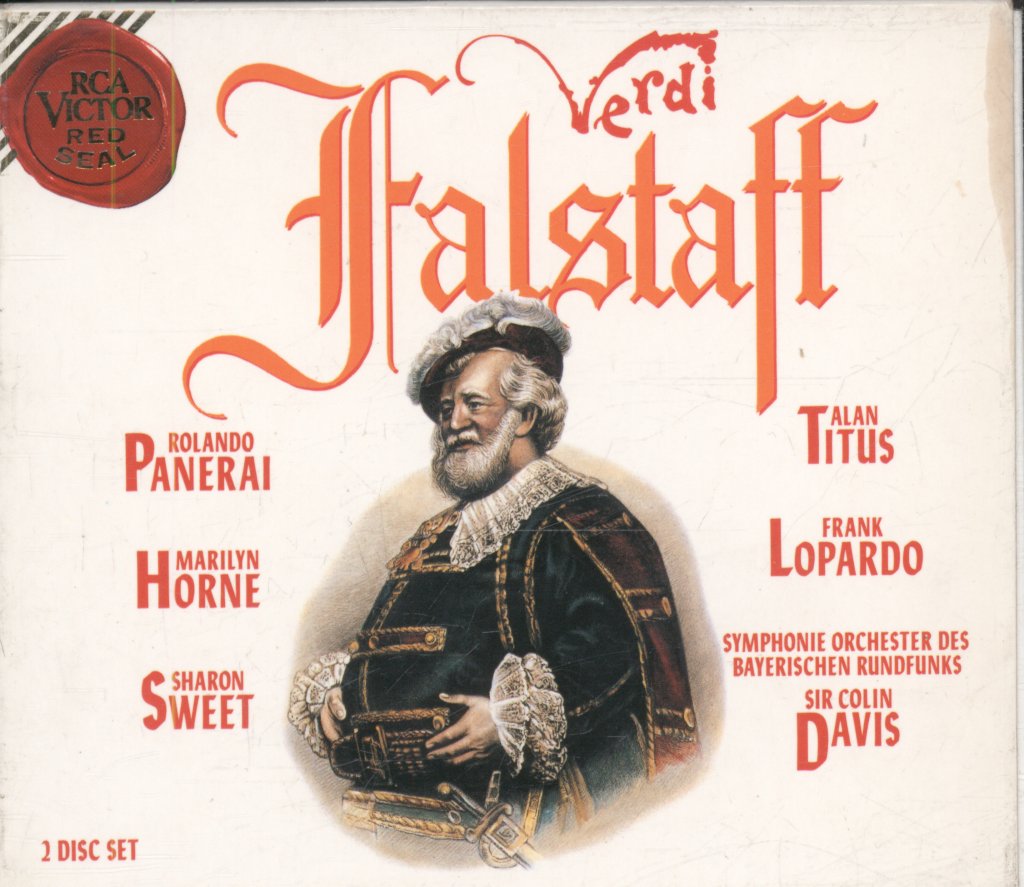 Sir Colin Davis / Symphonie-Orchester Des Bayerischen Rundfunks - Verdi - Falstaff - Double Cd