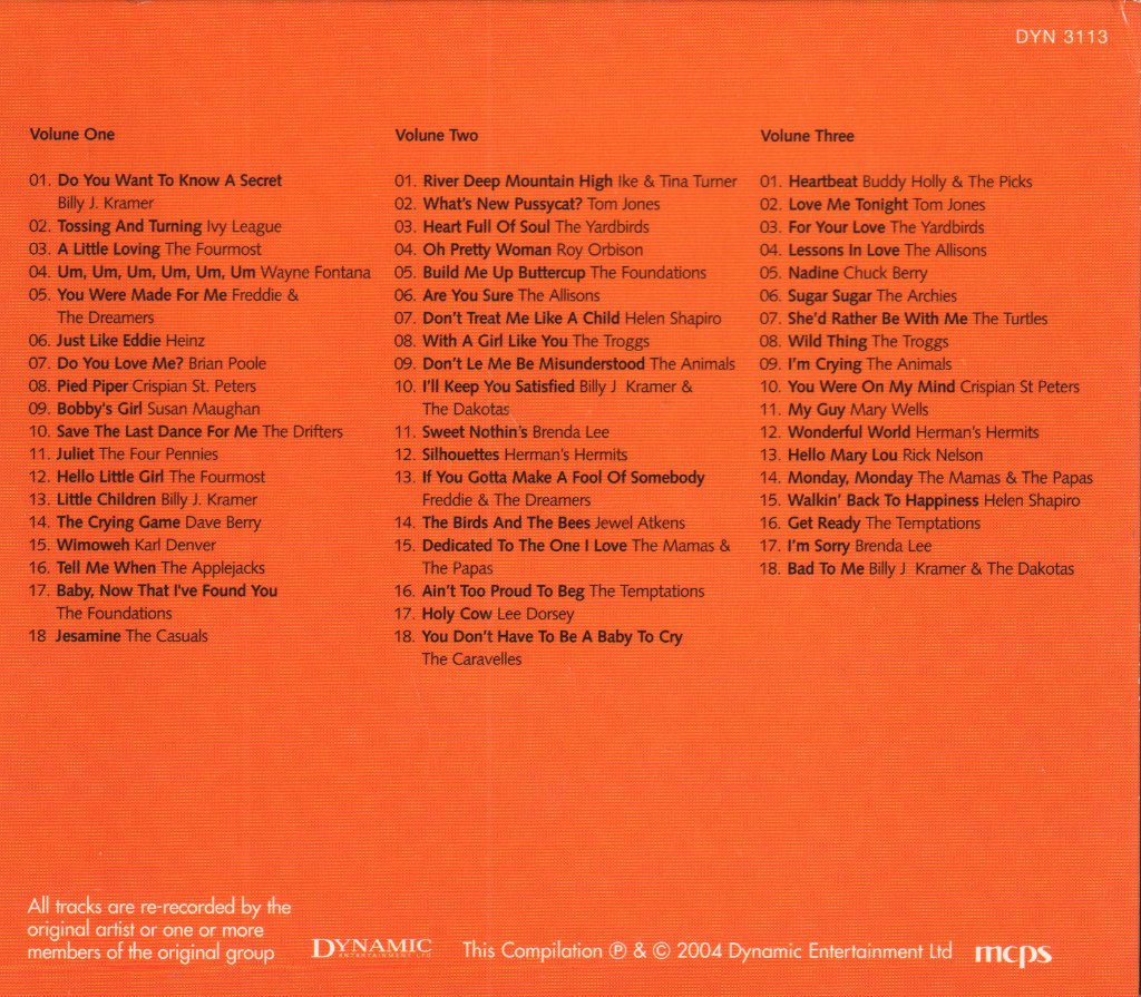 Various Artists - Sixties - Cd Set