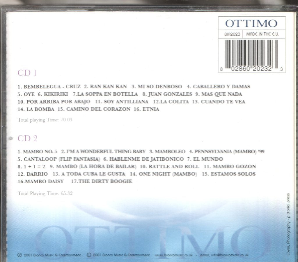 Various Artists - Salsa & Mambo - Double Cd