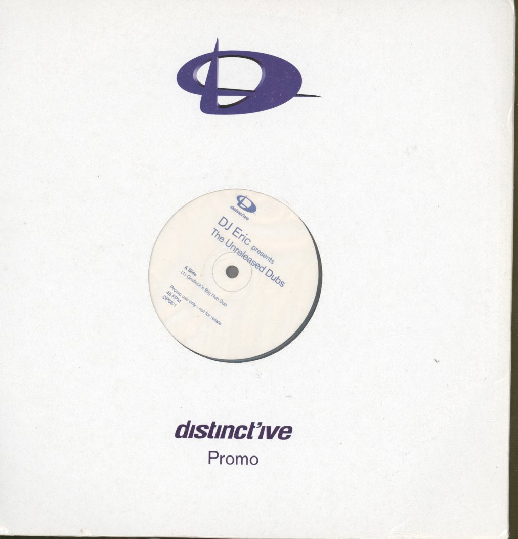 Dj Eric - Desire (The Unreleased Dubs) - 12 Inch