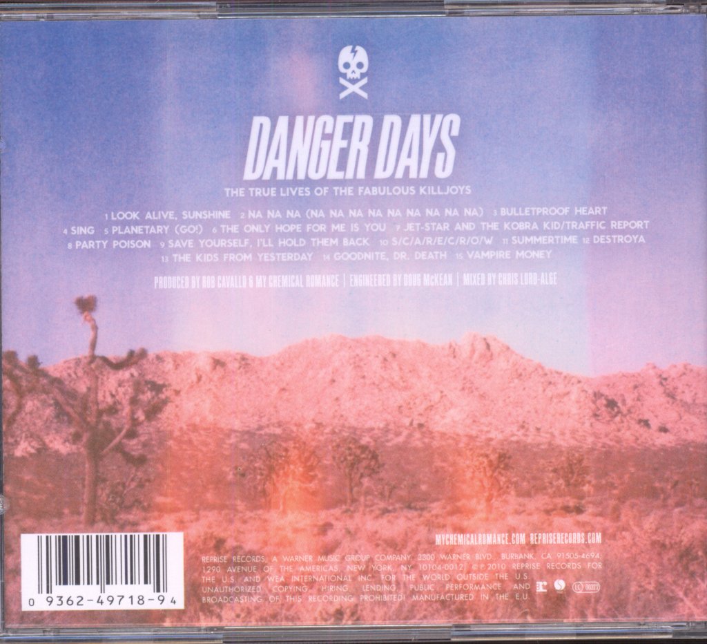 My Chemical Romance - Danger Days: The True Lives Of The Fabulous Killjoys - Cd