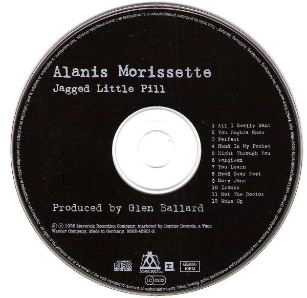 Alanis Morissette - Jagged Little Pill - Cd