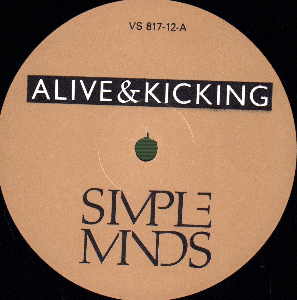 Simple Minds - Alive & Kicking - 12 Inch