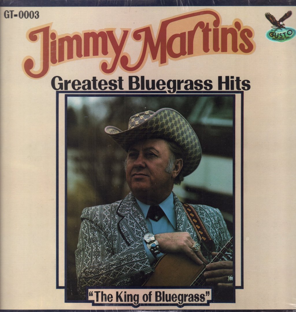 Jimmy Martin (Country) - Greatest Bluegrass Hits - Lp