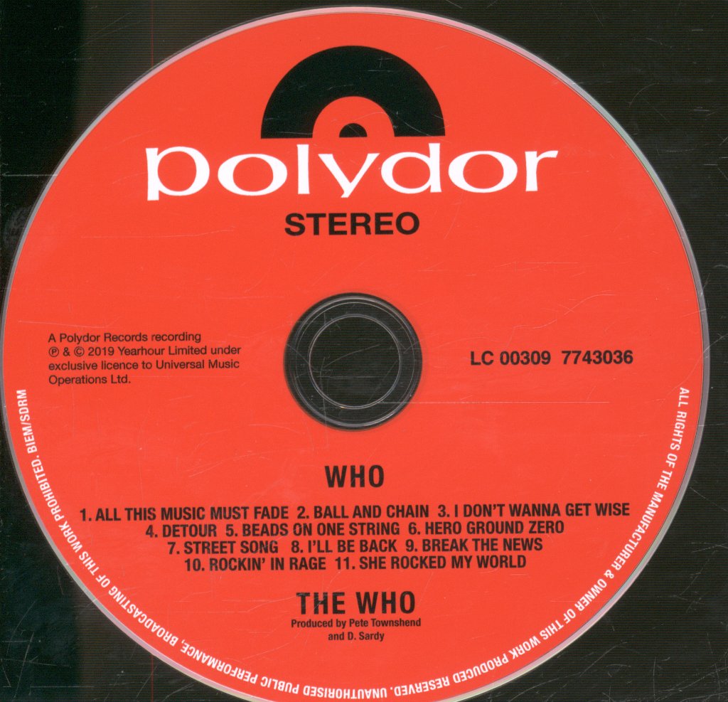 Who - Who - Cd