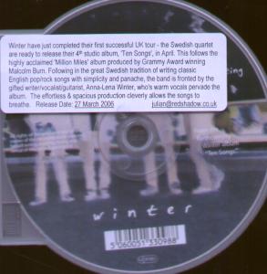 Winter (Swedish Group) - Sweet Goodbye - Cd