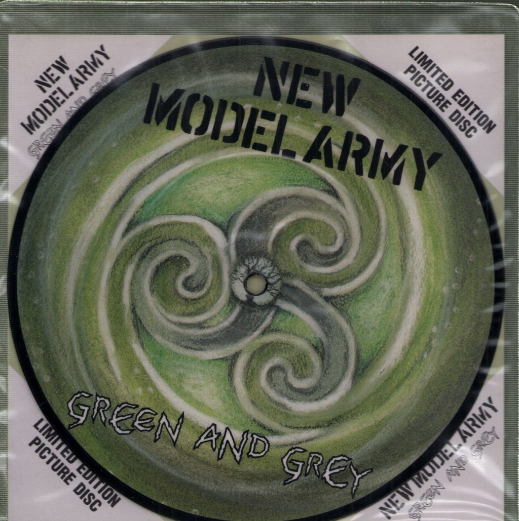 New Model Army - Green And Grey - 7 Inch