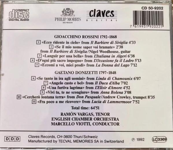 Ramón Vargas, English Chamber Orchestra, Marcello Viotti - Opera Arias - Cd