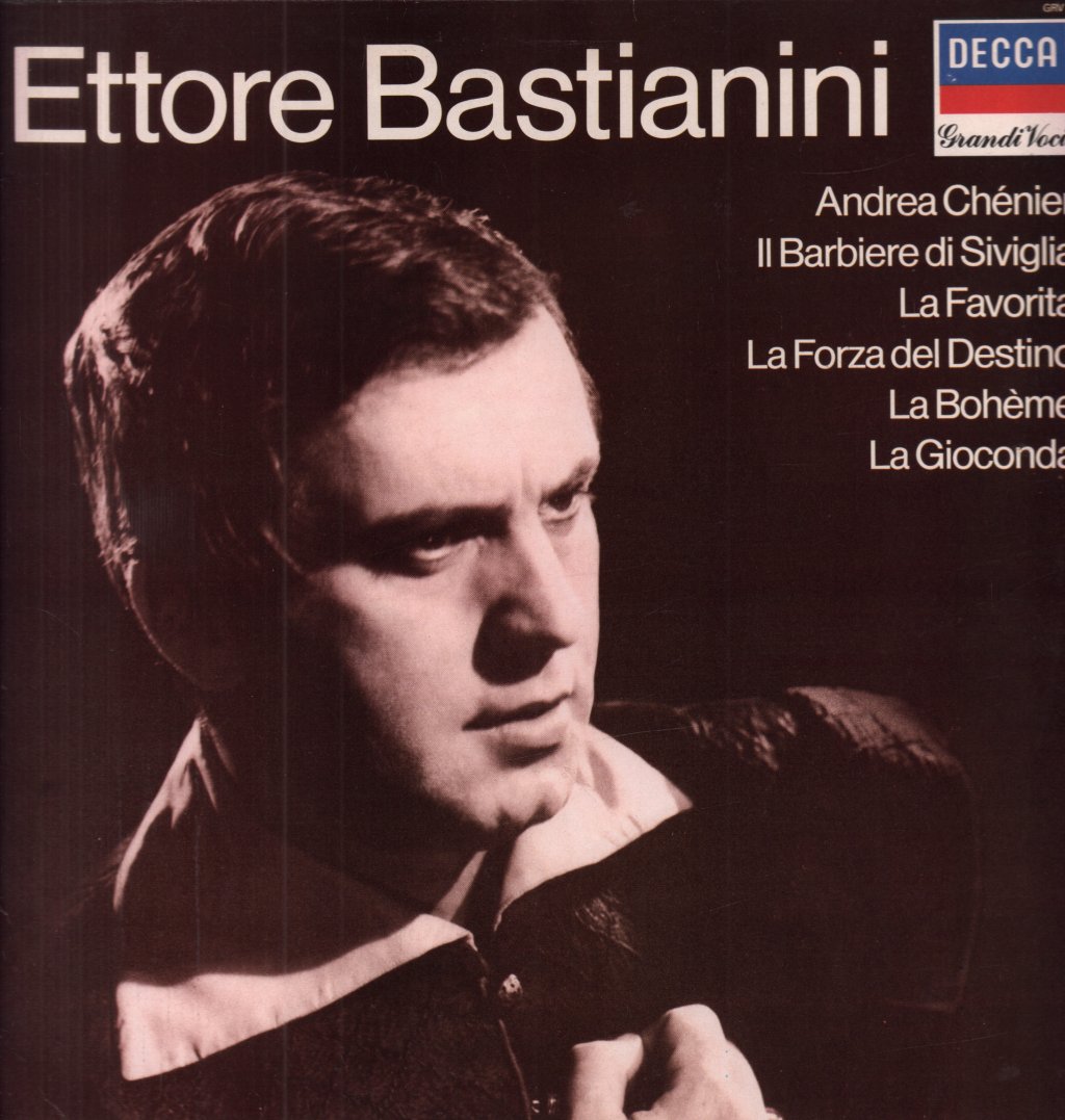 Ettore Bastianini - Andrea Chenier Il Barbiere Di Siviglia La Favorita - Lp