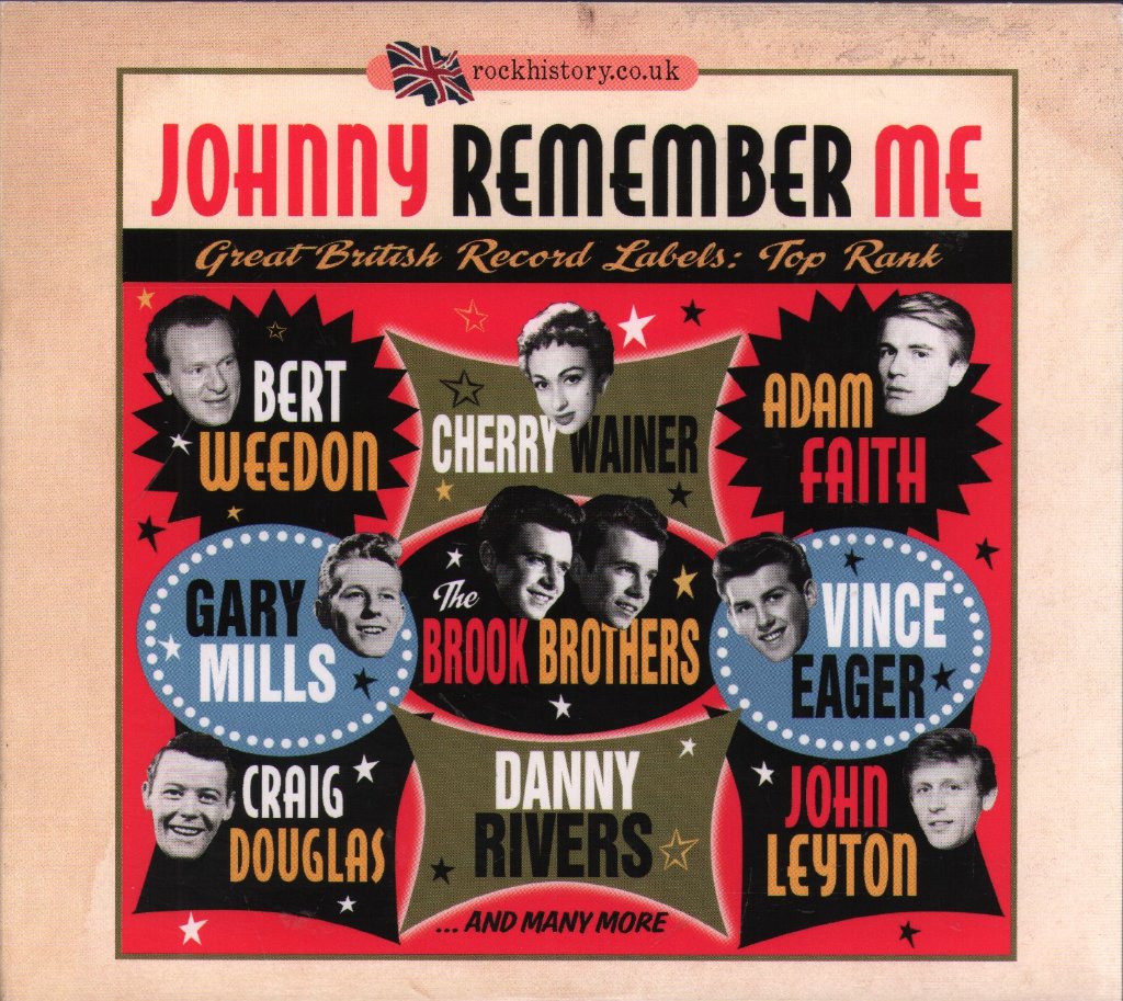 Various Artists - Johnny Remember Me - Great British Record Labels - Top Rank - Double Cd
