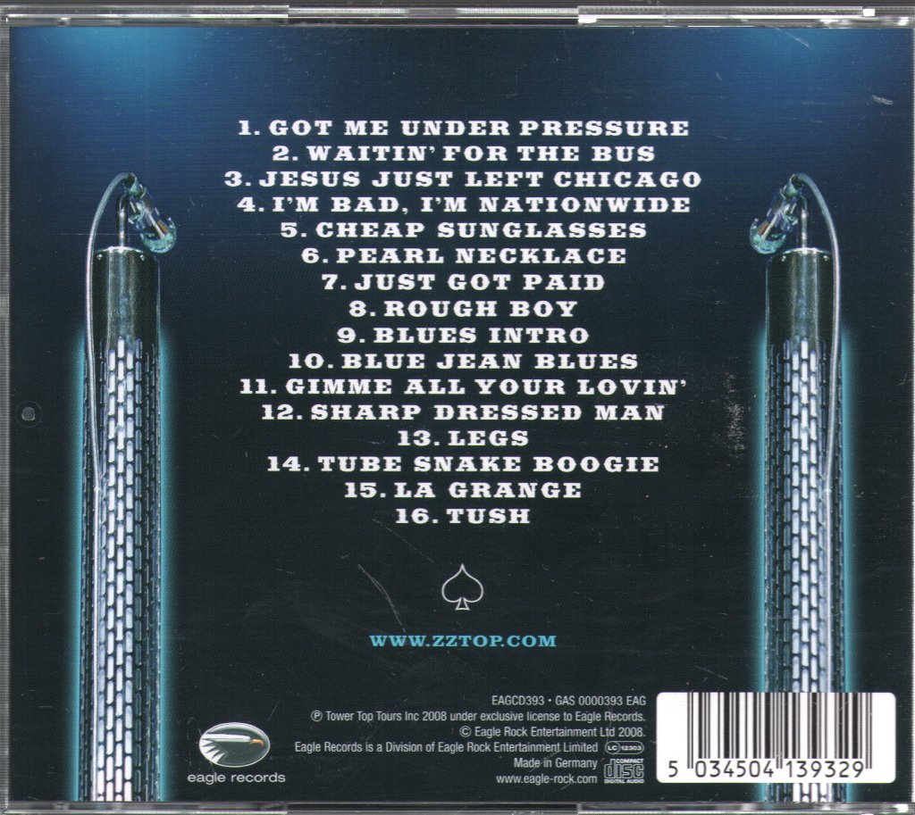 ZZ Top - Live From Texas - Cd