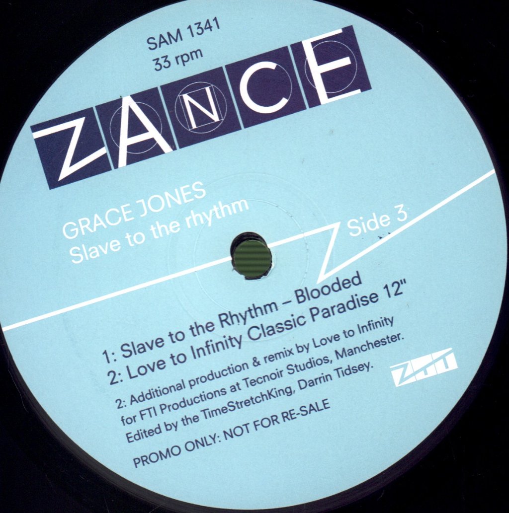 Grace Jones - Slave To The Rhythm - Double 12 Inch