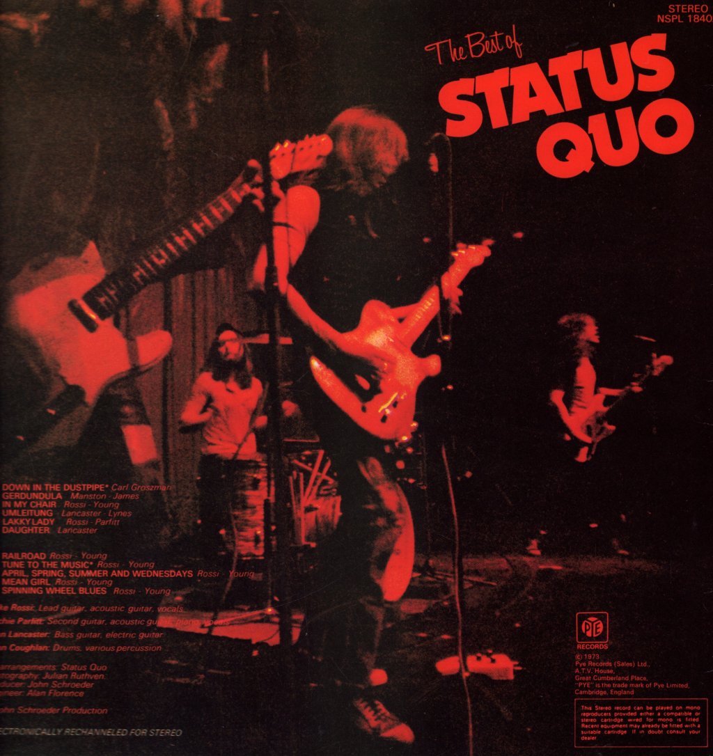 Status Quo - Best Of - Lp
