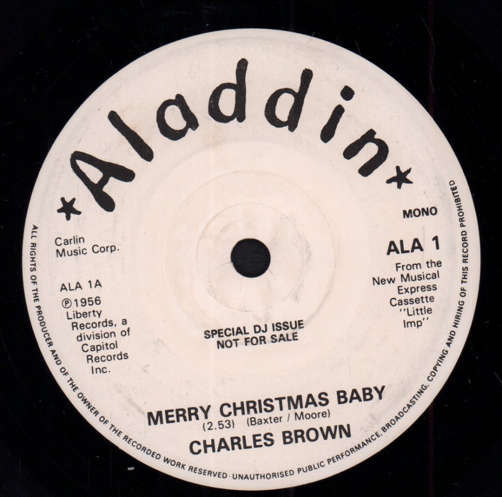 Charles Brown/Jimmy Liggins - Merry Christmas Baby - 7 Inch