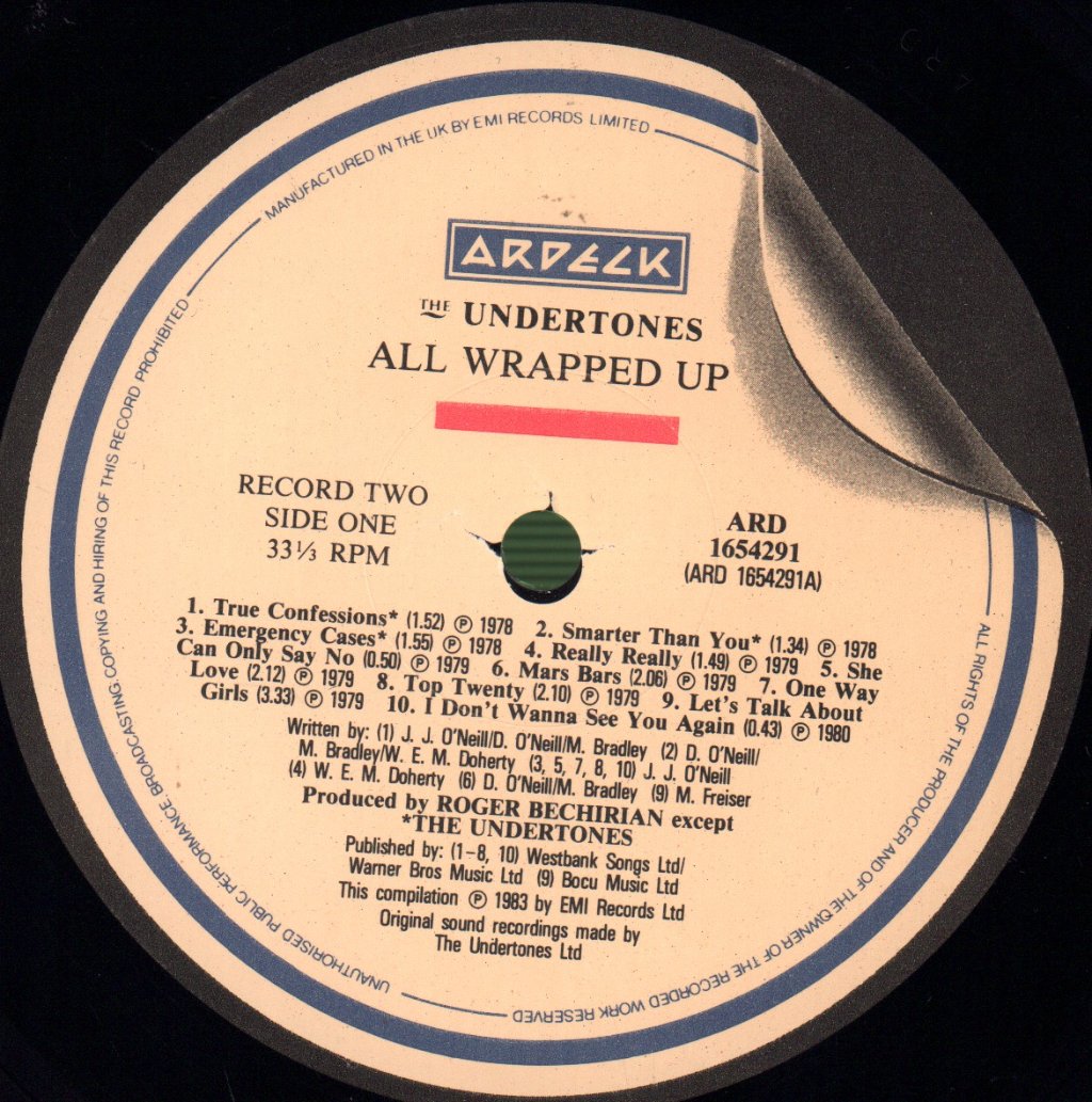 Undertones - All Wrapped Up - Double Lp