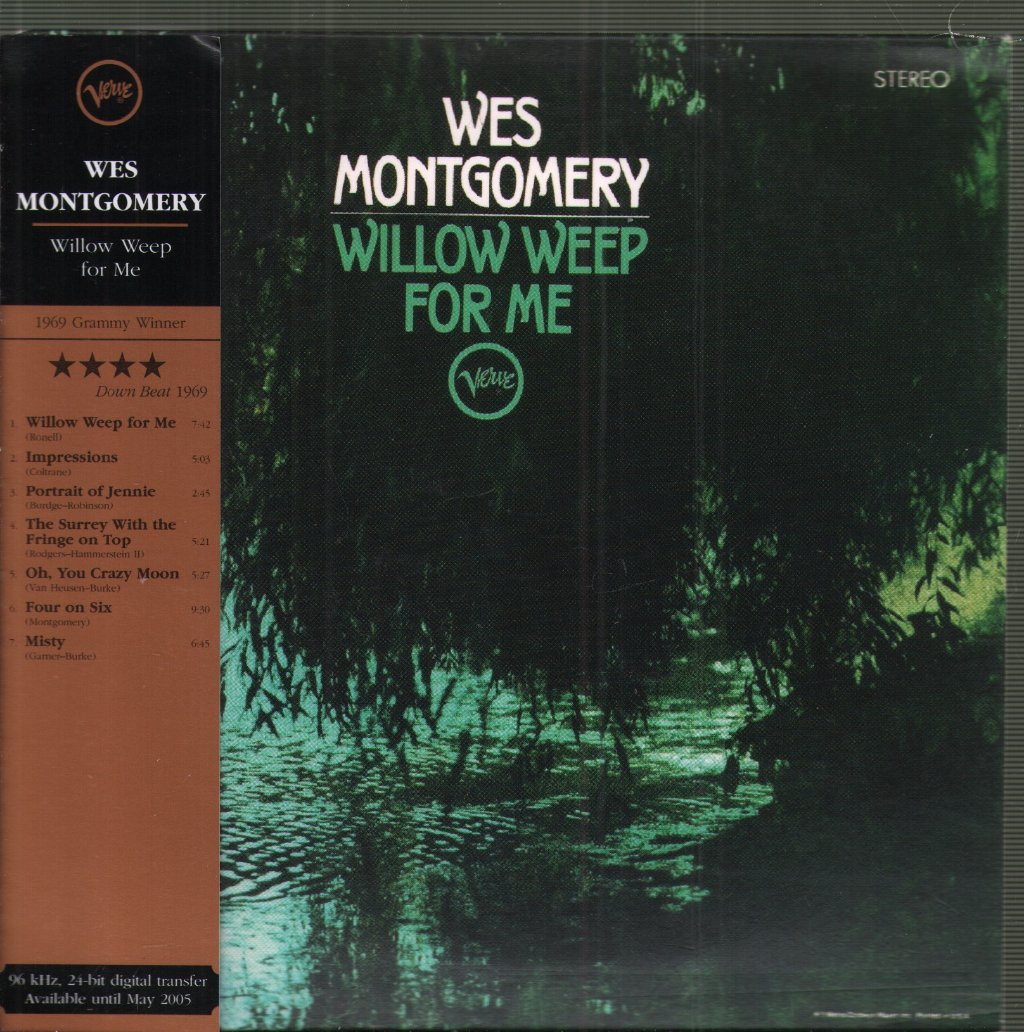 Wes Montgomery - Willow Weep For Me - Cd