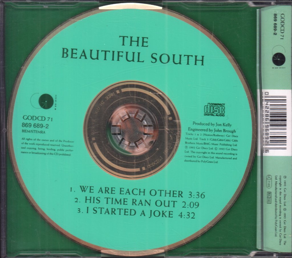 Beautiful South - We Are Each Other - Cd