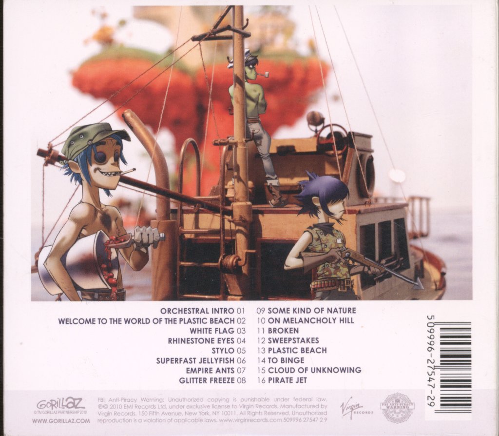 Gorillaz - Plastic Beach - Cd