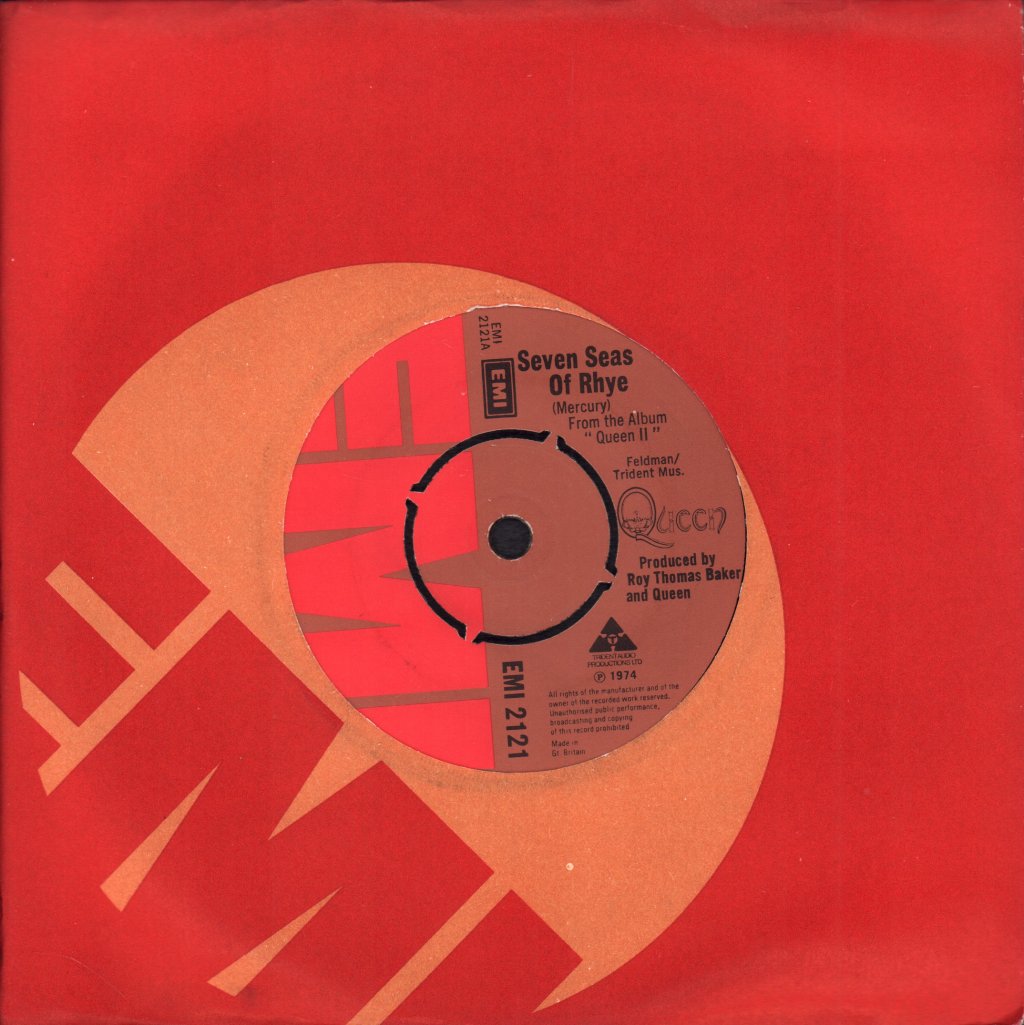 Queen - Seven Seas Of Rhye - 7 Inch