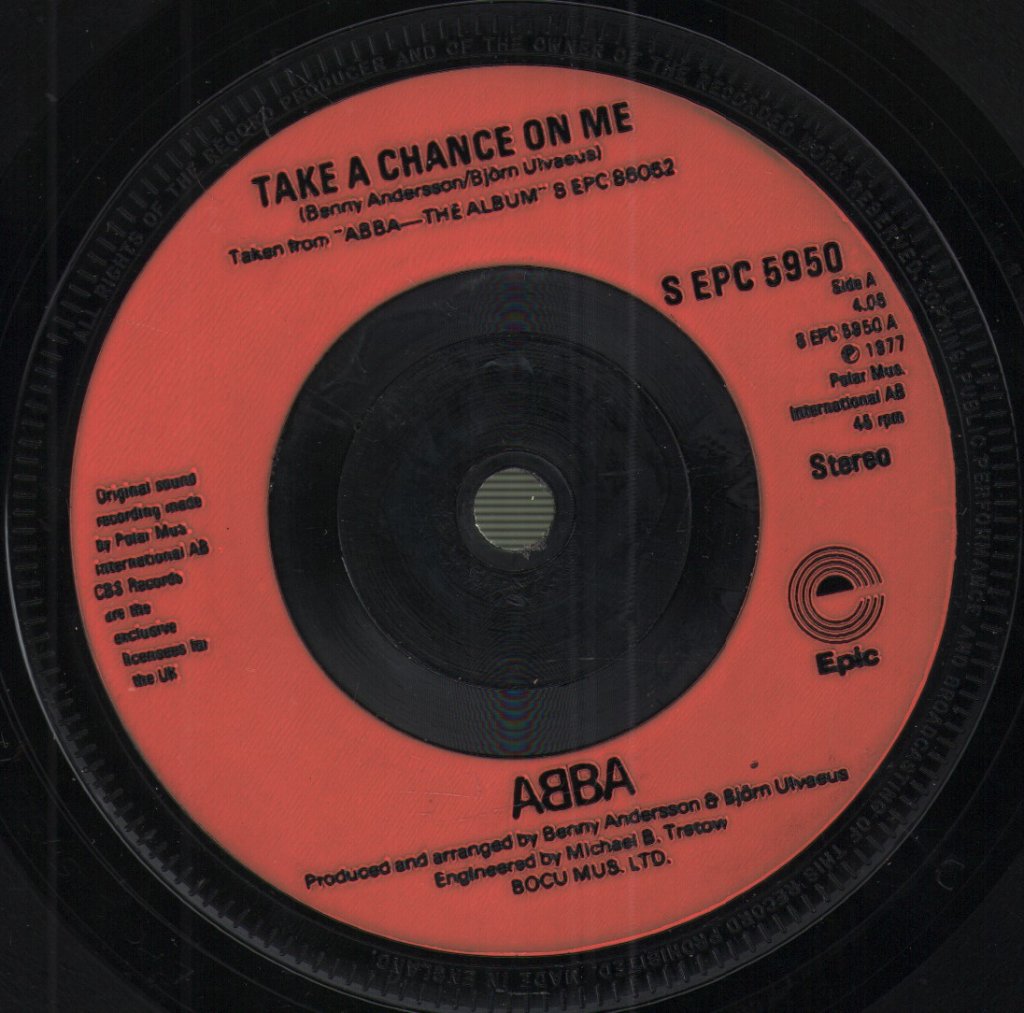 ABBA - Take A Chance On Me - 7 Inch