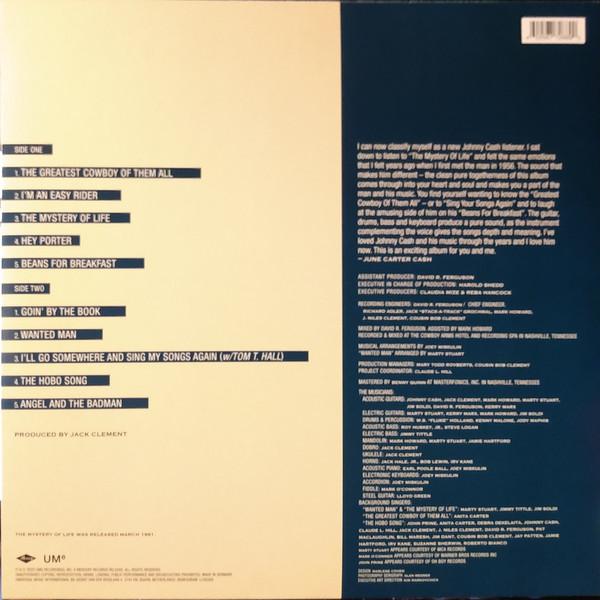Johnny Cash - Mystery Of Life - Lp
