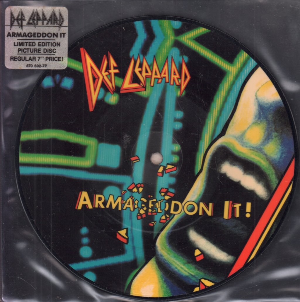 Def Leppard - Armageddon It - 7 Inch
