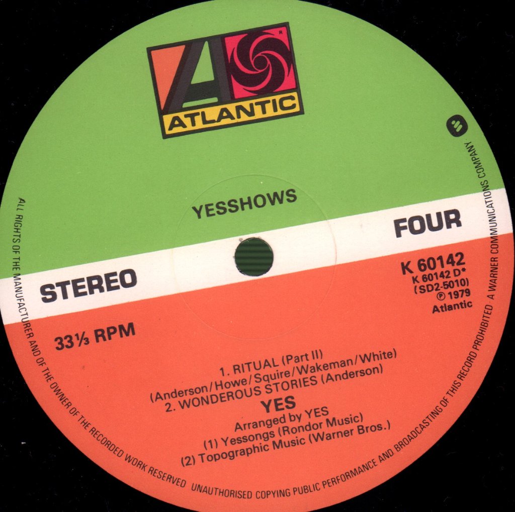 Yes - Yesshows - Double Lp