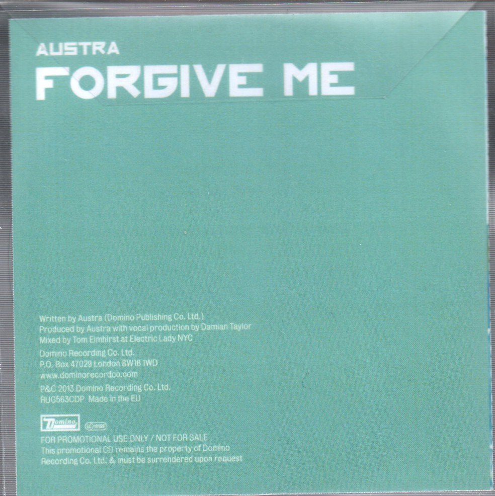 Austra - Forgive Me - Cdr