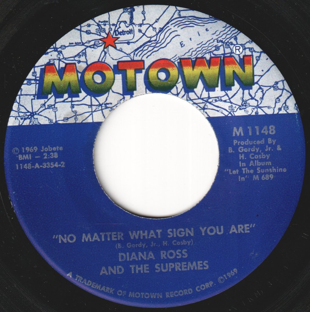 Diana Ross And The Supremes - No Matter What Sign You Are - 7 Inch